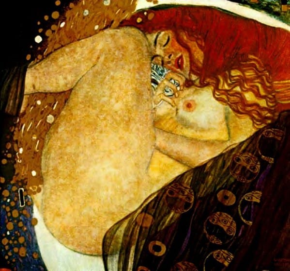 Klimt opere: Danae