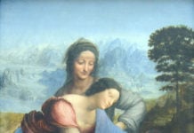 Sant'Anna, la Vergine e il Bambino con l'agnello di Leonardo da Vinci