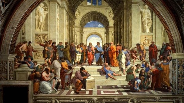 Raffaello, La Scuola di Atene, Stanza della Segnatura