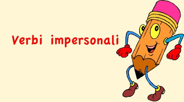 Verbi impersonali in Italiano, quali sono