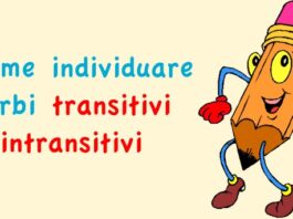 Verbi transitivi e intransitivi