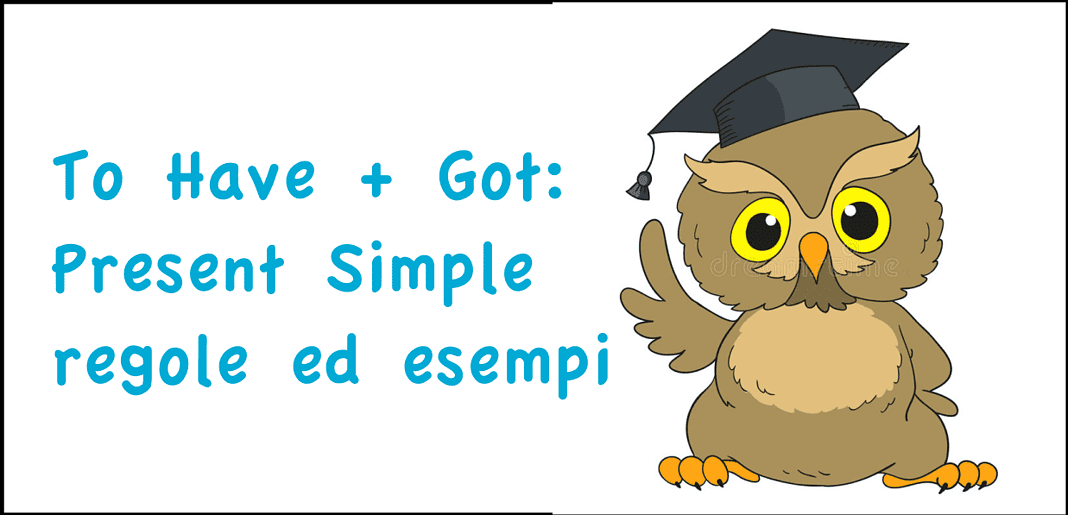 To have got: Present Simple - regole ed esempi
