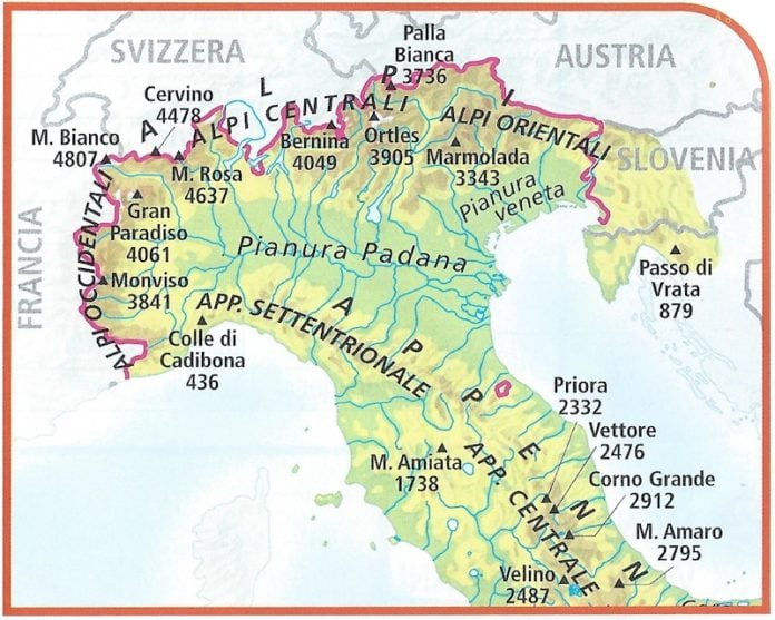 Le Alpi: descrizione, suddivisione, caratteristiche