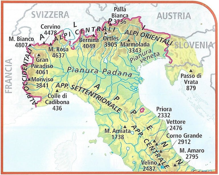 Le Alpi: descrizione, suddivisione, caratteristiche