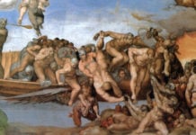 Caronte il traghettatore infernale, descrizione
