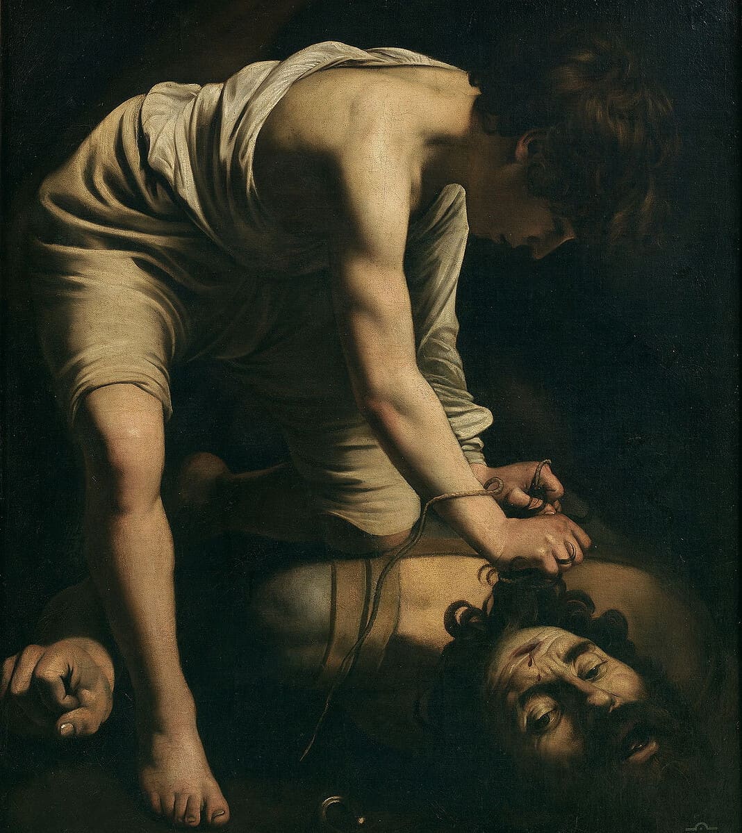 Davide e Golia di Caravaggio: descrizione