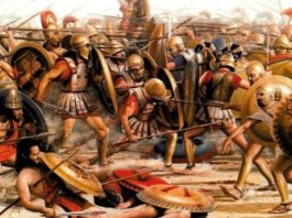 Battaglia di Maratona (490 a.C.) tra Greci e Persiani