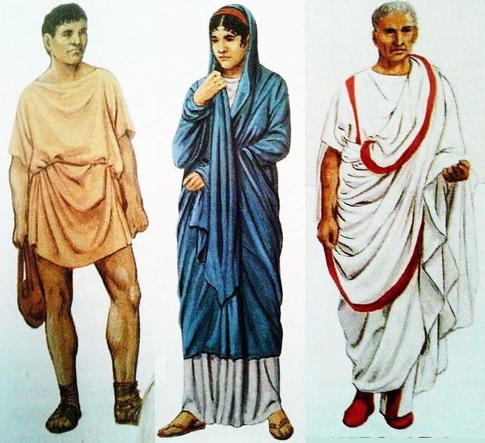 Come vestivano i Romani: moda maschile e femminile