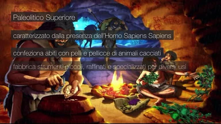 Paleolitico superiore: l'Uomo sapiens sapiens