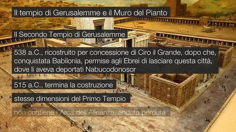 Il Tempio di Gerusalemme e il Muro del pianto