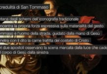 Incredulità di san Tommaso di Caravaggio