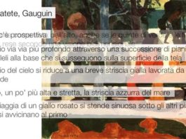 Ta matete di Gauguin: descrizione dell'opera