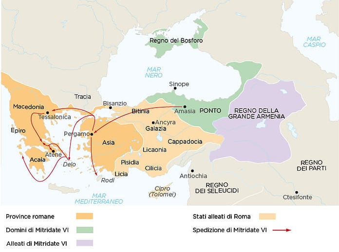 Guerre mitridatiche, 88-63 a.C.