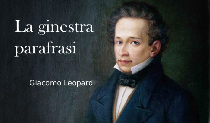La ginestra parafrasi completa, analisi e commento