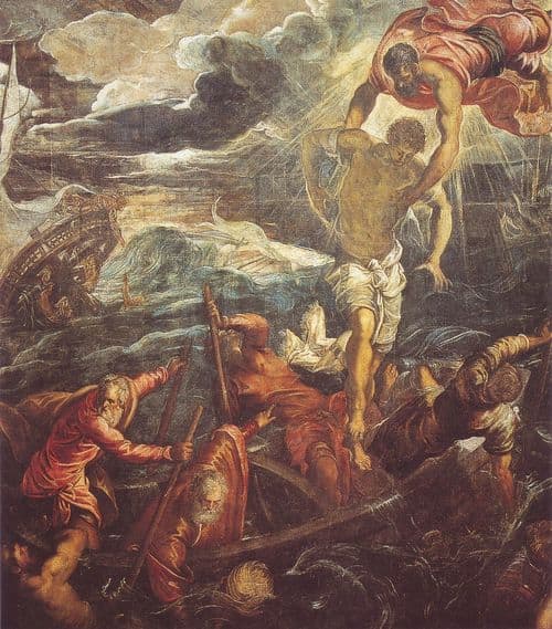 San Marco salva un Saraceno, 1562-1566
