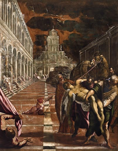 Tintoretto, Trafugamento del corpo di San Marco, 1562