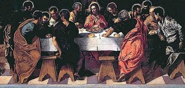 Tintoretto "Ultima cena", 1547 - Chiesa San Marcuola, Venezia