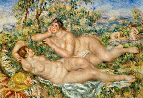 Le bagnanti Pierre Auguste Renoir