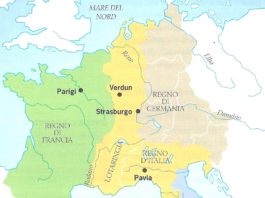 Impero carolingio dopo la morte di Carlo Magno