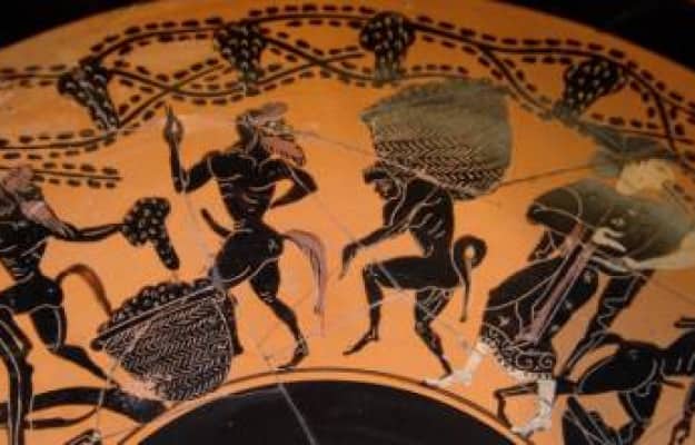 il vino nell'antica grecia