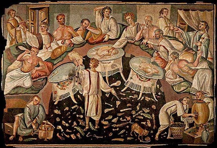 banchetto romano