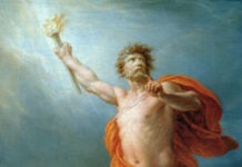 prometeo dona il fuoco agli uomini