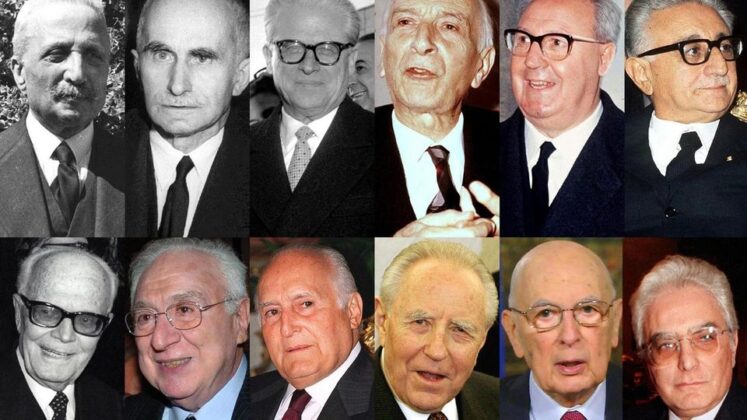 Presidenti Della Repubblica Italiana Dal 1946 Ad Oggi