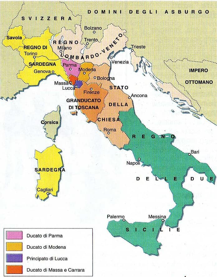 dominazione austriaca in Italia