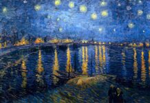 Notte stellata sul Rodano