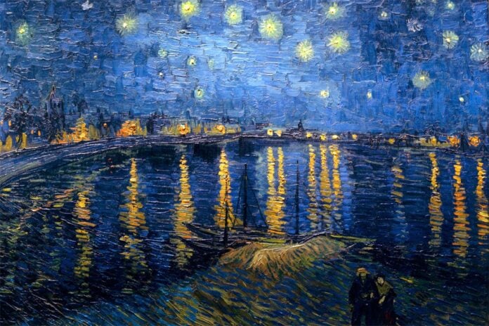 Notte stellata sul Rodano