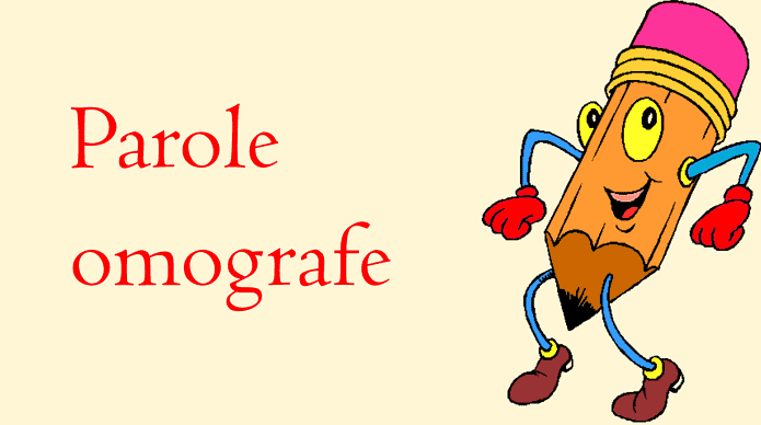parole omografe