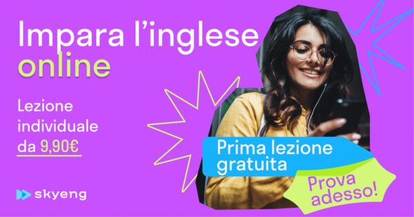 Corso inglese gratis con Skyeng