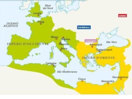 Divisione dell'Impero romano