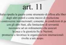 Art 11 Costituzione spiegato facile