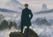 Viandante sul mare di nebbia analisi e significato