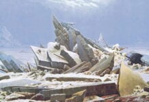 Il mare di ghiaccio di Caspar David Friedrich
