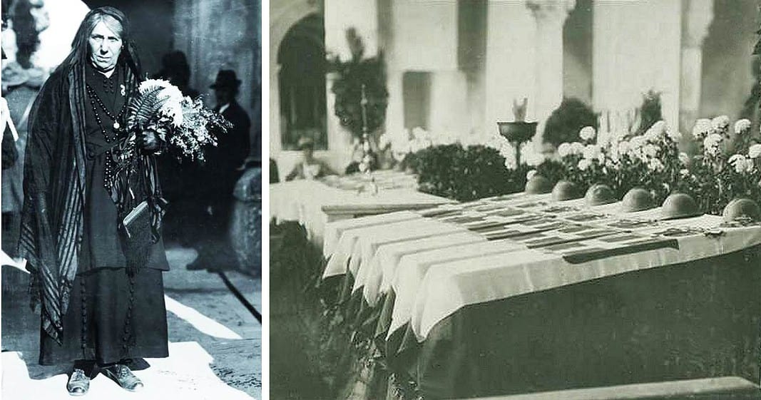 Milite Ignoto e Maria Bergamas