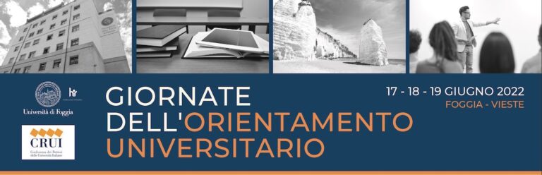 università di foggia giornate di orientamento universitario