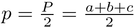 semiperimetro triangolo