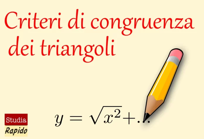 criteri di congruenza dei triangoli