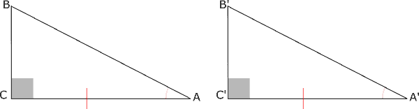 criteri di congruenza dei triangoli rettangoli