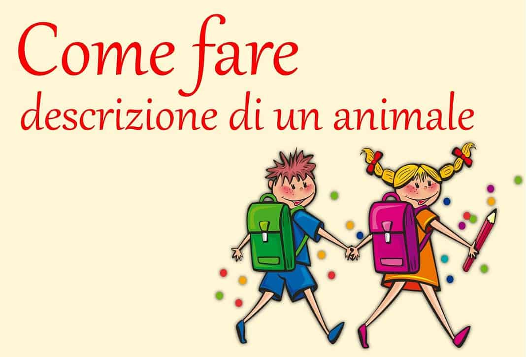 Come fare la descrizione di un animale