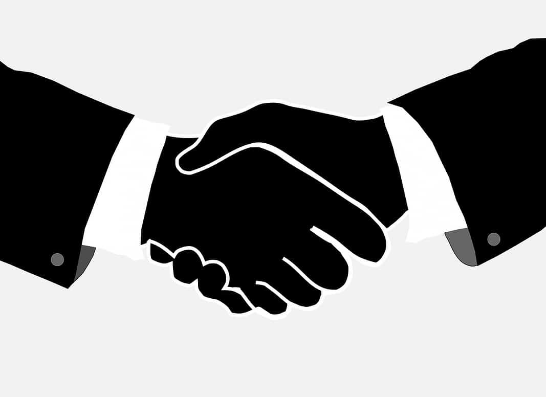 Stretta di mano origine e significato
