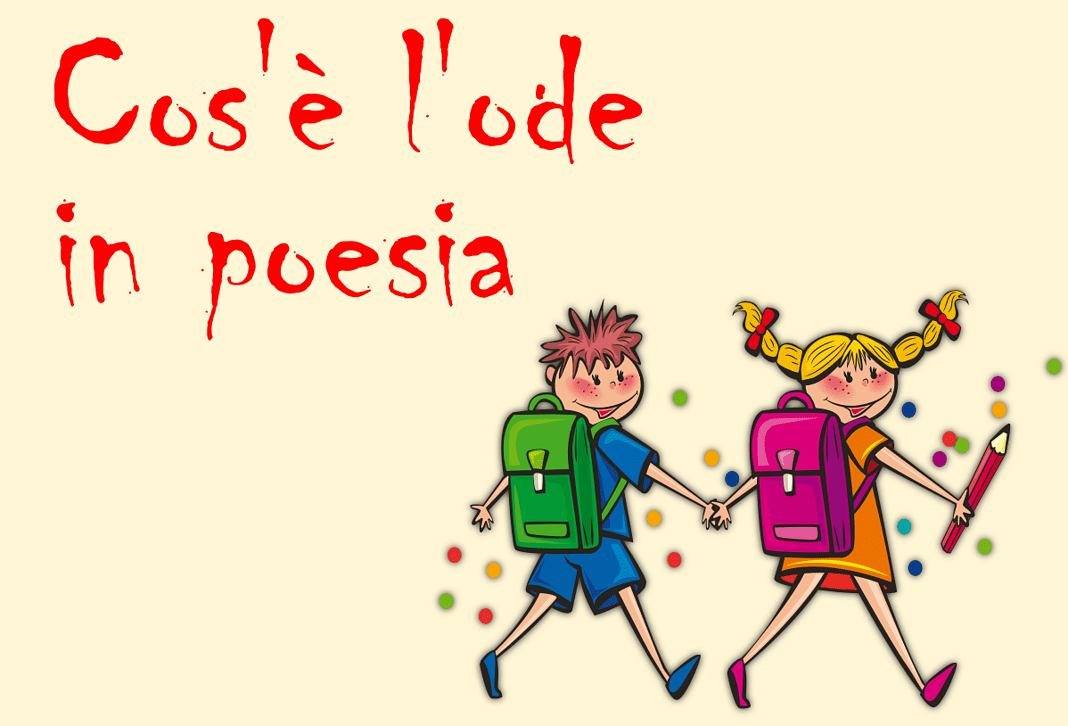 cos'è l'ode in poesia