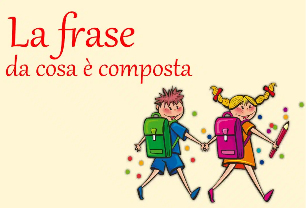 la frase da cosa è composta