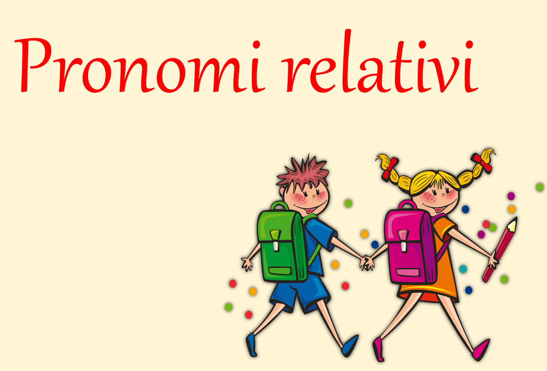 Pronomi relativi