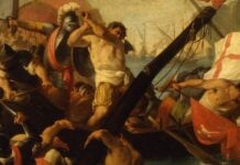 Battaglia della Meloria tra genovesi e pisani