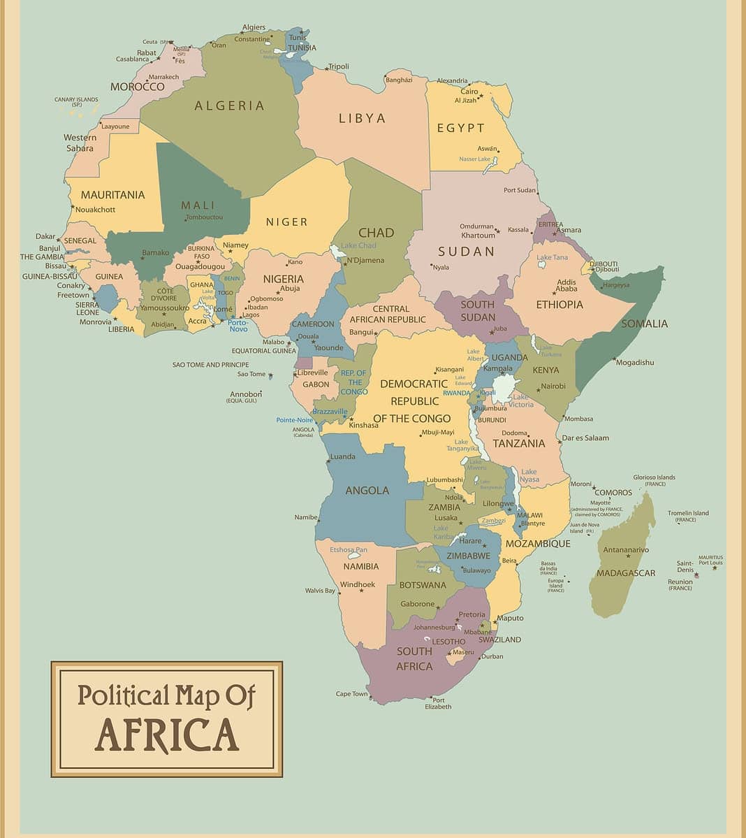Africa geografia riassunto