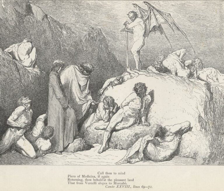 Canto 28 Inferno di Dante