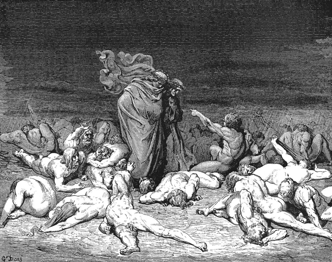 Le guide di Dante nella Divina Commedia